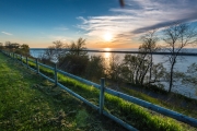 Sunset with Fence